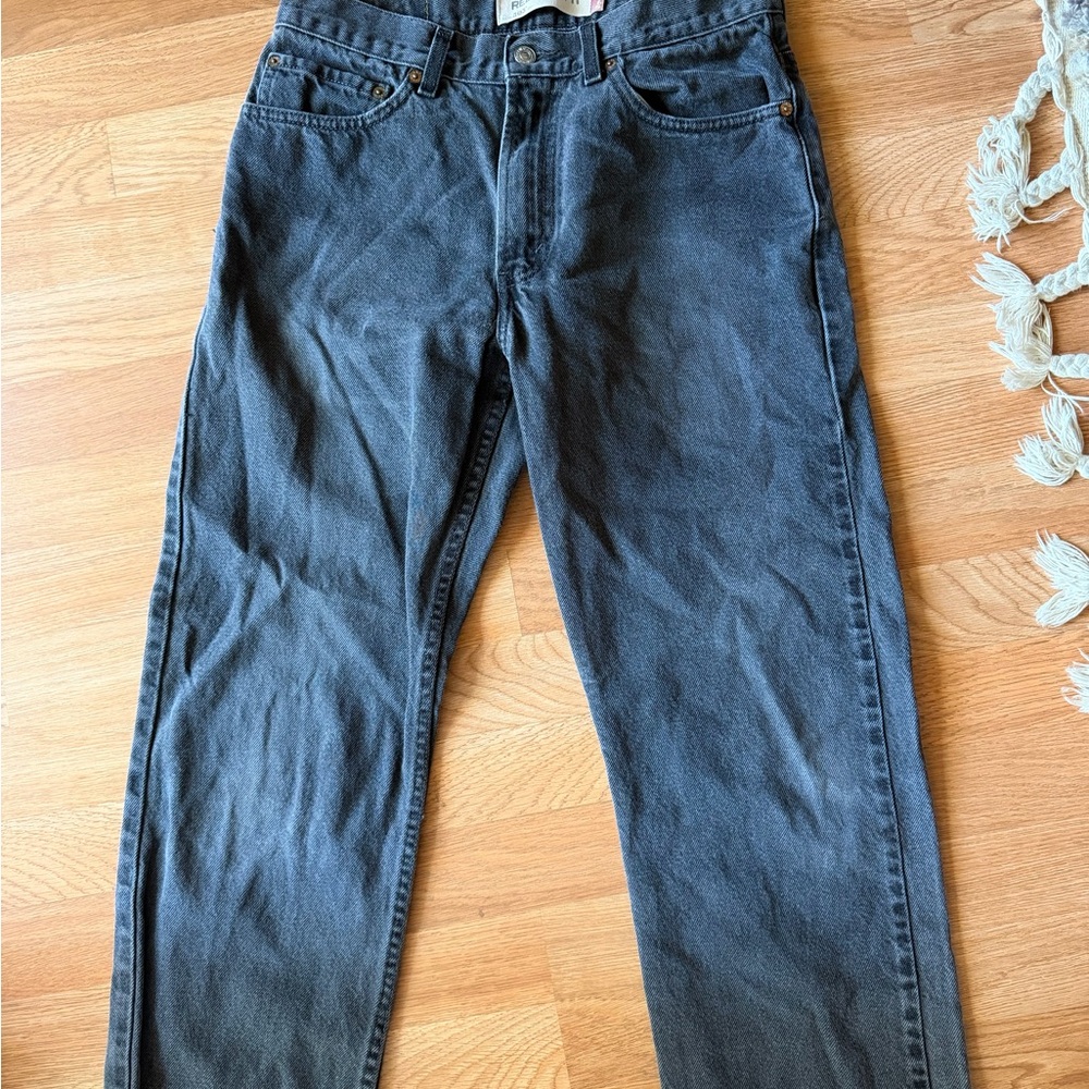 Levi's Classic 505 Regular Fit Black Jeans